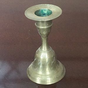 Brass Bell/Candleholder